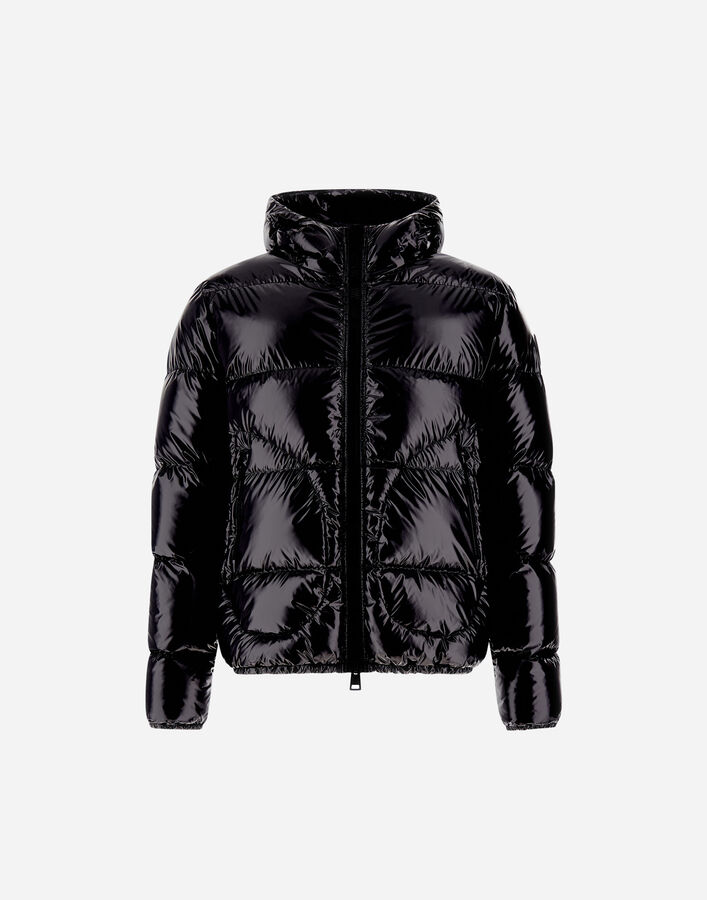 Herno BOMBER JACKET IN GLOSS Black PI001133U12220Z9300