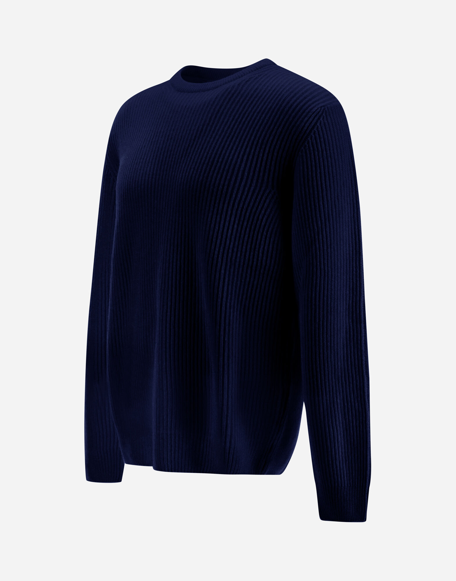 メンズ ウール カシミヤ ニットトップス ネイビーブルー | Herno® (ヘルノ)