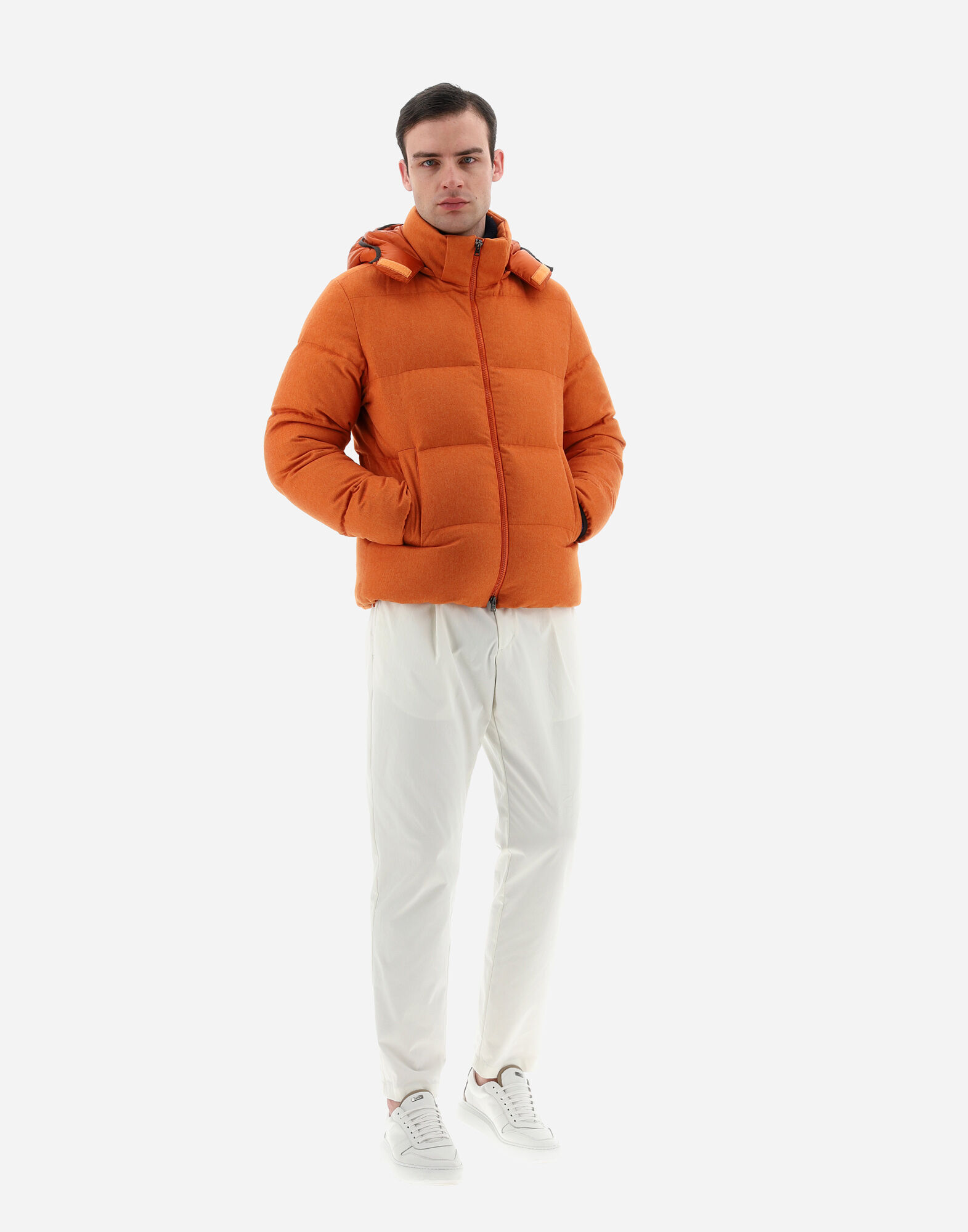 Herno orange sale jacket