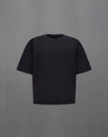 Herno LAMINAR T-SHIRT IN EXTRA LIGHT STRETCH PADDED Black GI00185UL12832S9300