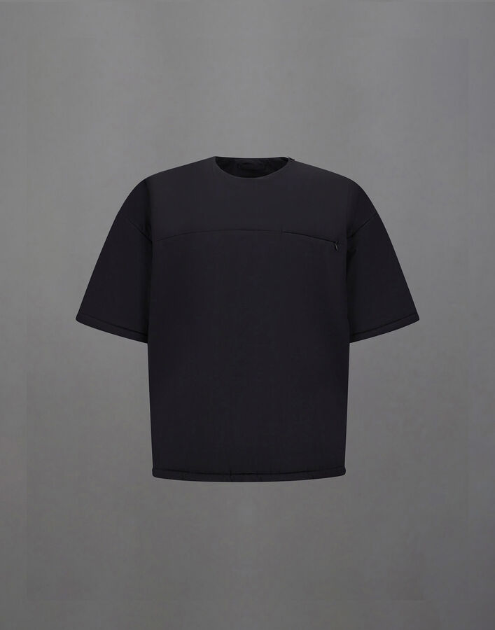 LAMINAR T-SHIRT IN EXTRA LIGHT STRETCH PADDED Herno Herno LAMINAR T-SHIRT IN EXTRA LIGHT STRETCH PADDED Black GI00185UL12832S9300