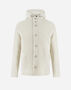 Herno CARDIGAN IN COB STITCH WOOL Cream MC000150U700161010