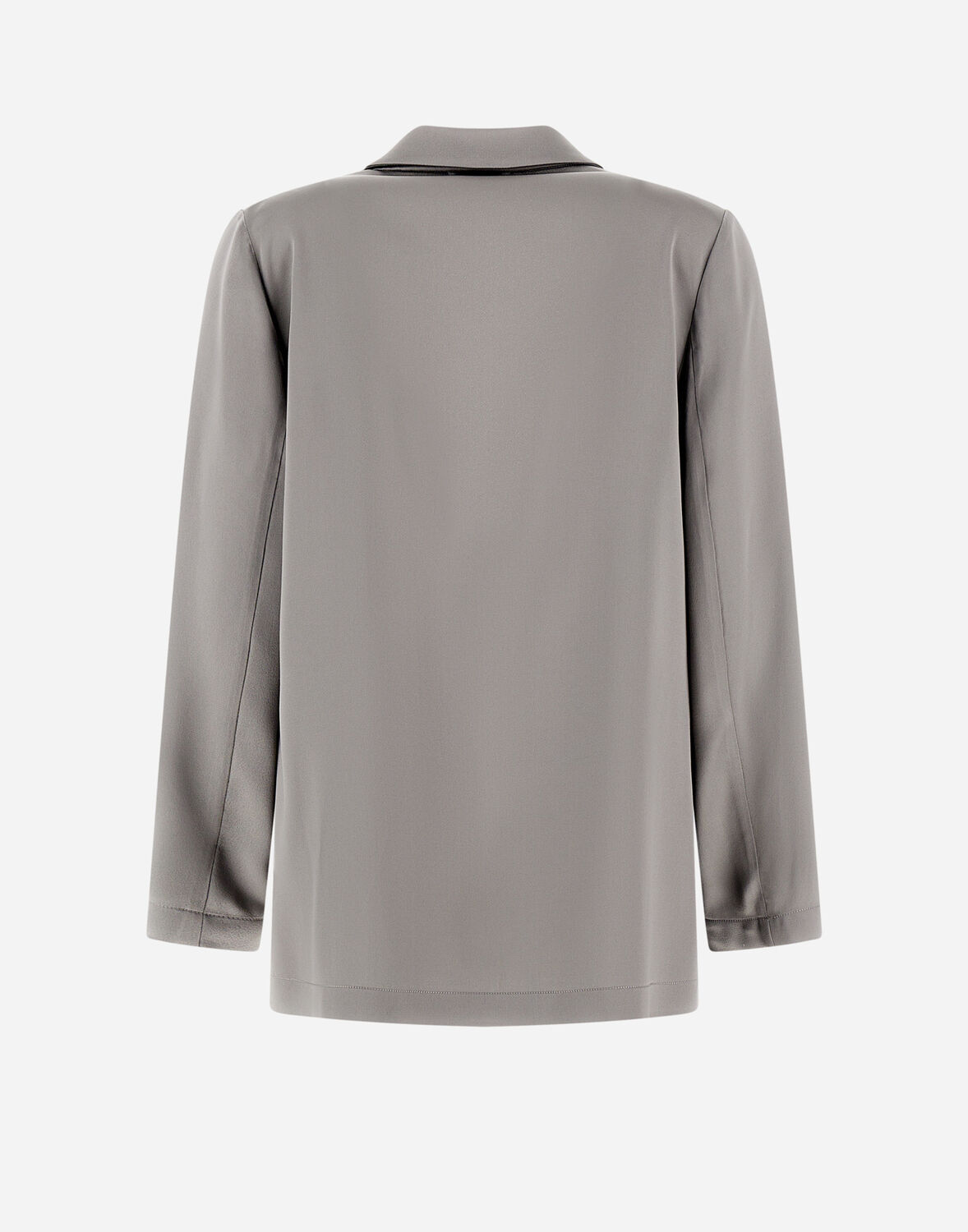Herno サテンエフェクト Resort ブレザー In Light Grey