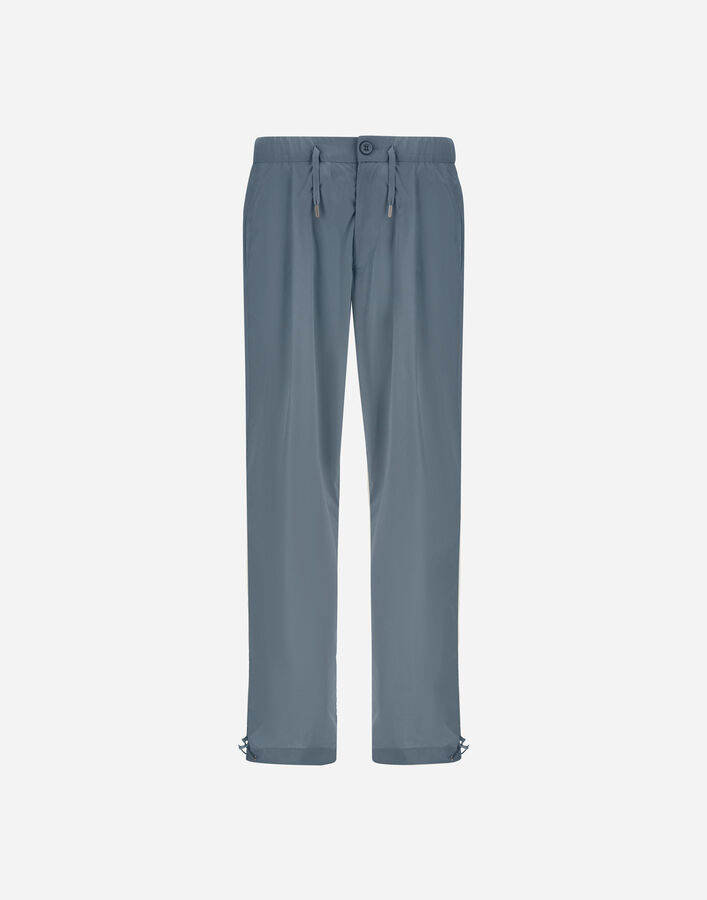 Herno RESORT TROUSERS IN LIGHT NYLON STRETCH Midnight Teal PT00002UR12431SZ9123