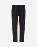 Herno SEER-CREASE TROUSERS Blu Navy PT000093U126849200