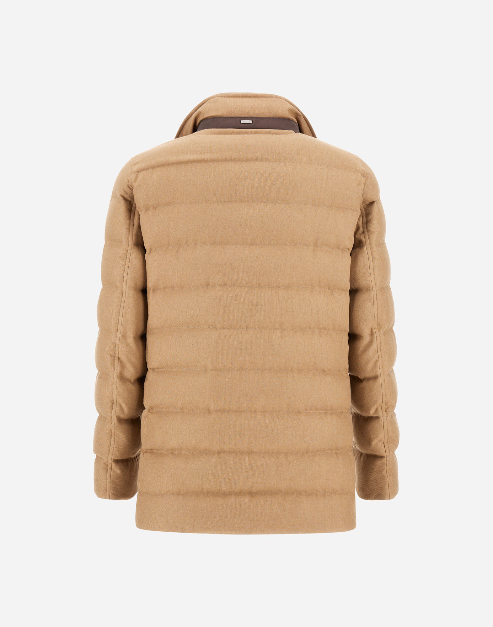 メンズ ノーフォークウールブレンド ピーコート サンド | Herno® (ヘルノ)