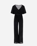 Herno JUMPSUIT IN RIBBY VELVET Black TT000004D520799300