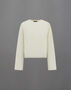 Herno LAMINAR MERCERIZED JERSEY T-SHIRT White/Silver JG00056DL520951001