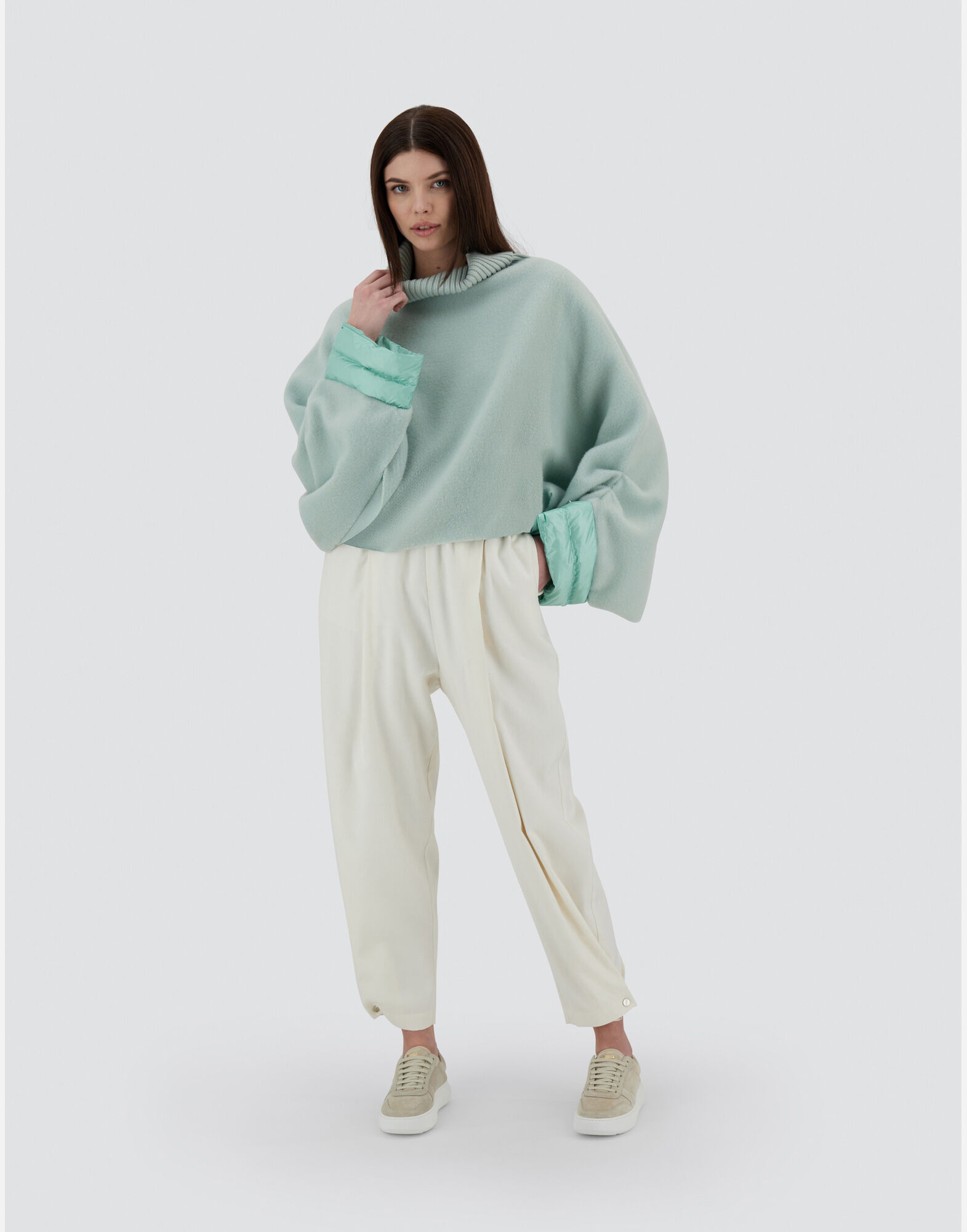 Soft poncho sweater new arrivals