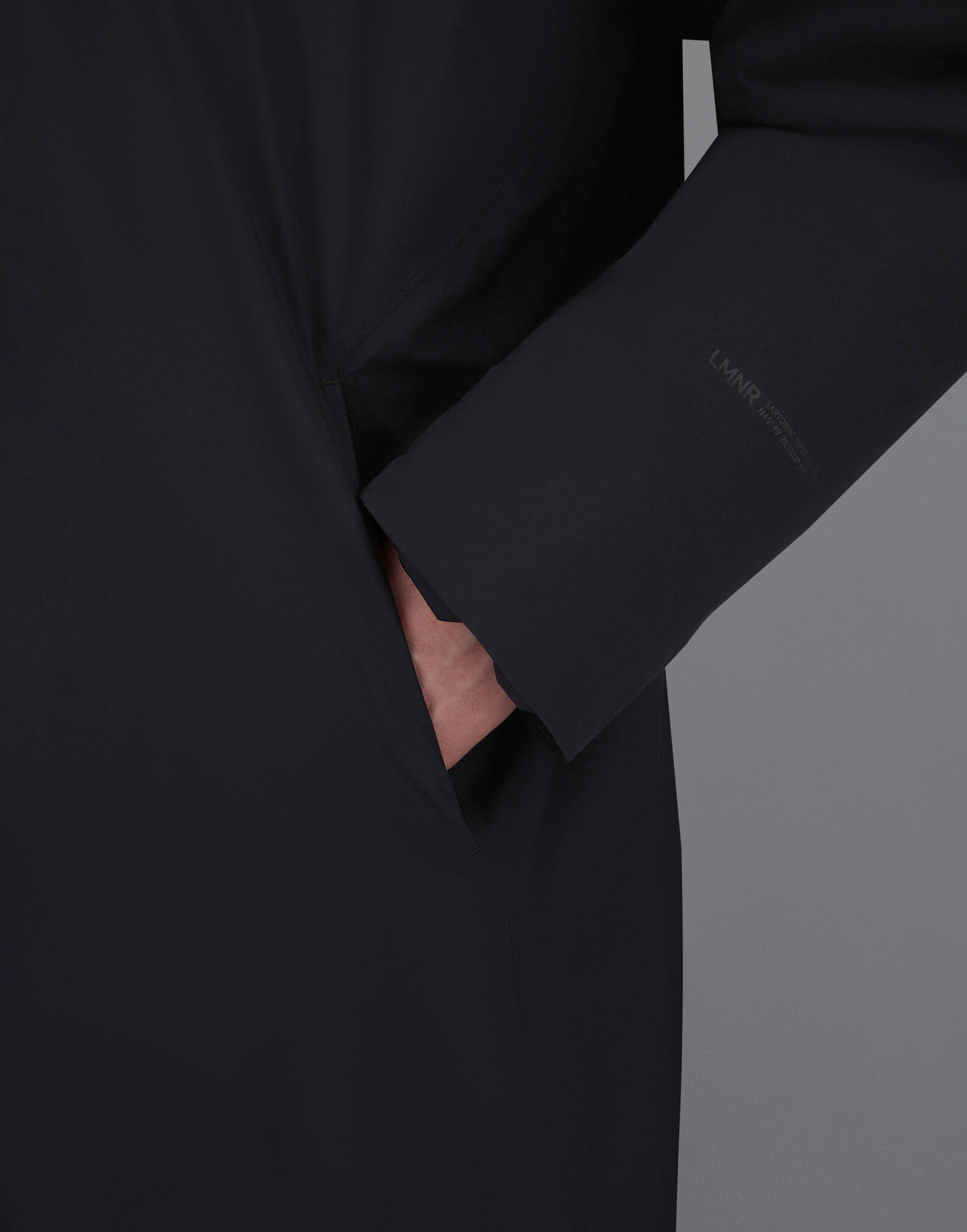 ラミナー 2レイヤーゴアテックス レインコート ブラック | Herno® (ヘルノ)