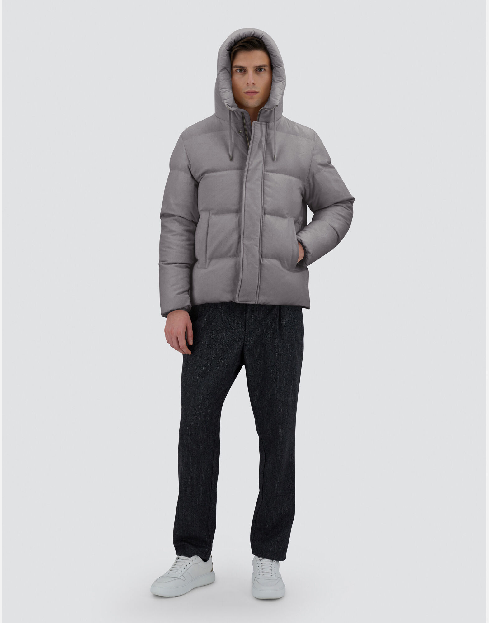 Herno cashmere silk parka deals