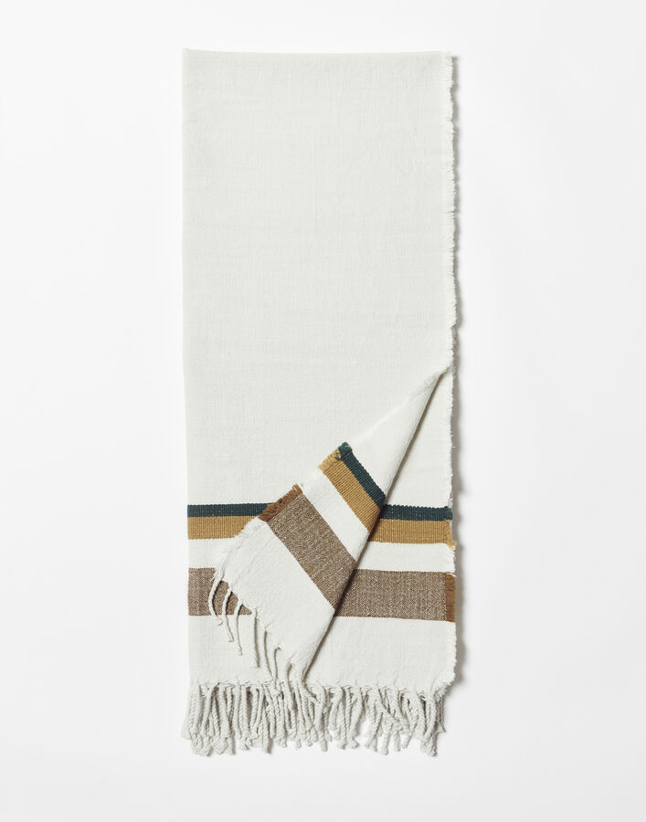 Herno COTTON AND LINEN SUMMER THROW Leather SUMMERBLANKETCOTONE022240