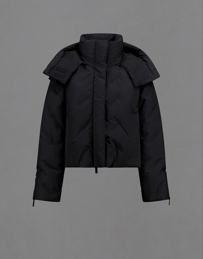 Herno LAMINAR JACKET IN STRETCH DOWN Black PI00404DL128989300