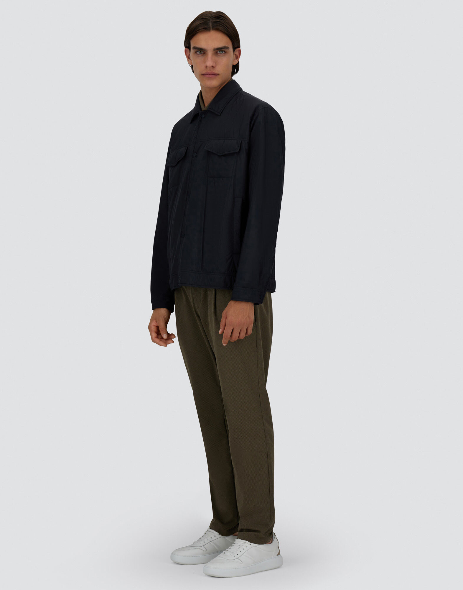 ジャケット・アウター HERNO RESORT PACKABLE TRAVEL JACKET 46 RESORT TRAVEL PACKABLE JACKET