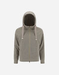 Herno RESORT LEVANTE BOMBER JACKET Dove Grey JC003DR131452600