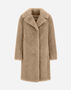 Herno CURLY ALTERNATIVE FUR COAT Chantilly GC000503D124211985