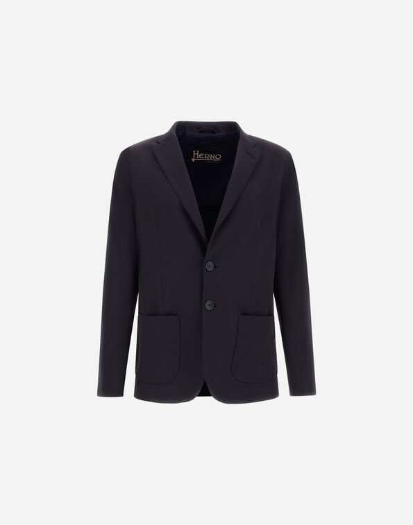 Herno SEER-CREASE BLAZER Navy Blue GA000192U126849200