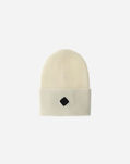 Herno BEANIE IN RIBBED MERINO WOOL White BER00044U703191000