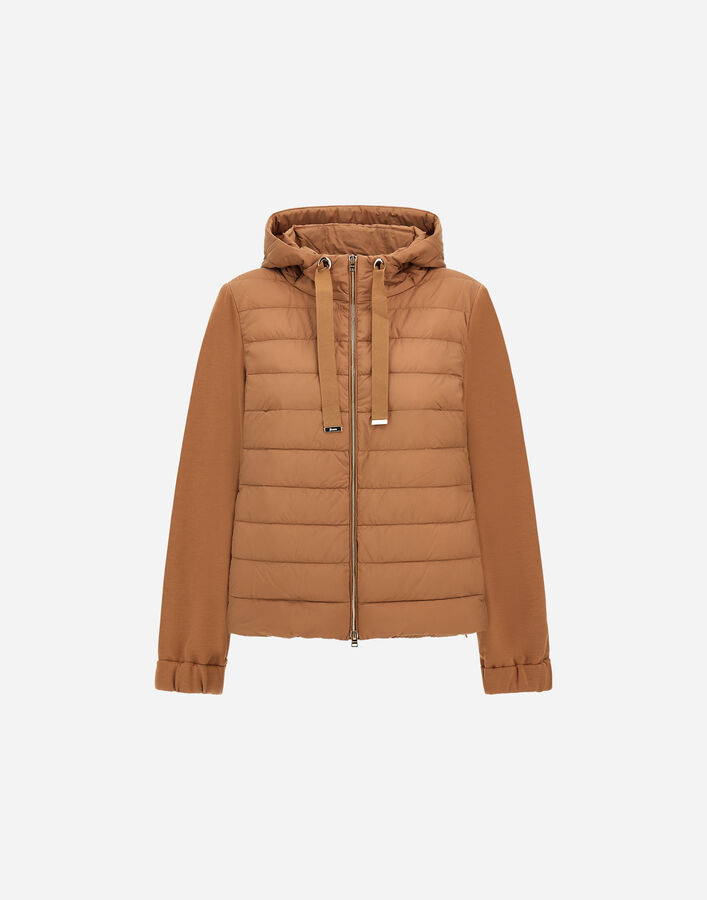 Herno JACKET IN YOGA AND ECOAGE Camel JP000120D13461S2157