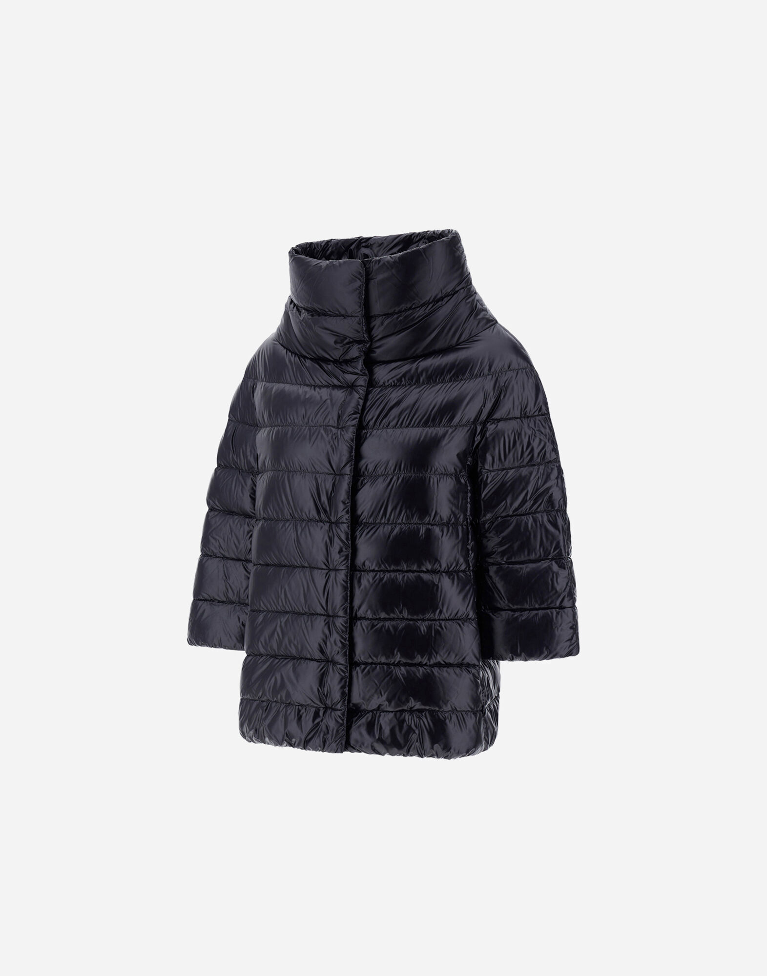 美品★HERNO ヘルノ イコニコ 人気 AMINTA 軽量 ダウンコート 40 レディース イコニコ アミンタ ジャケット ブラック | Herno® (ヘルノ)