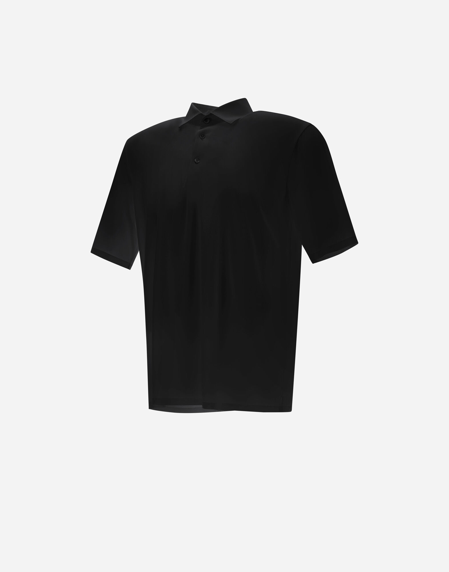 メンズ SPRING ULTRALIGHT SCUBA POLO SHIRT ブラック | Herno® (ヘルノ)