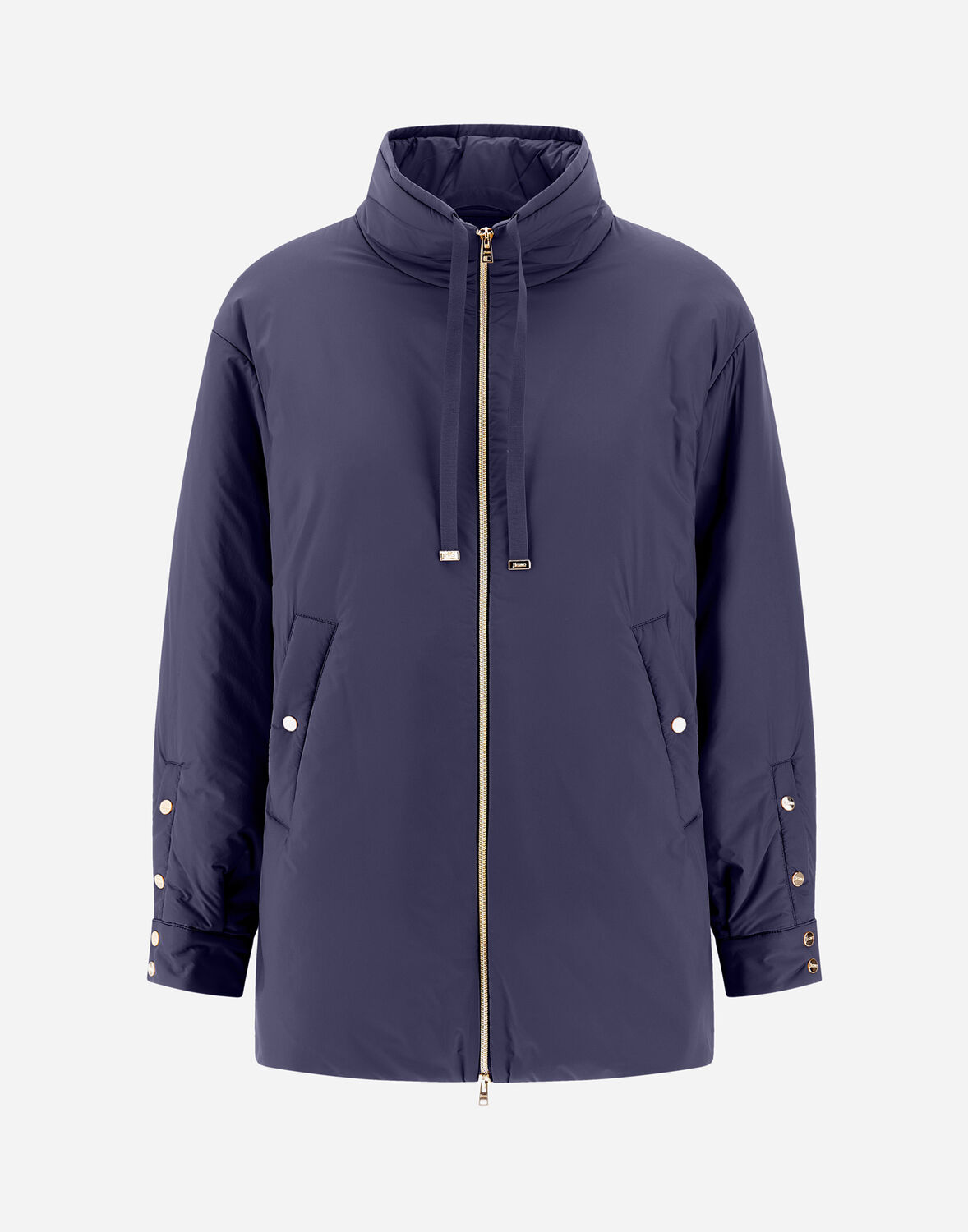 Herno エコアージュ Aシェイプコート In New Blue