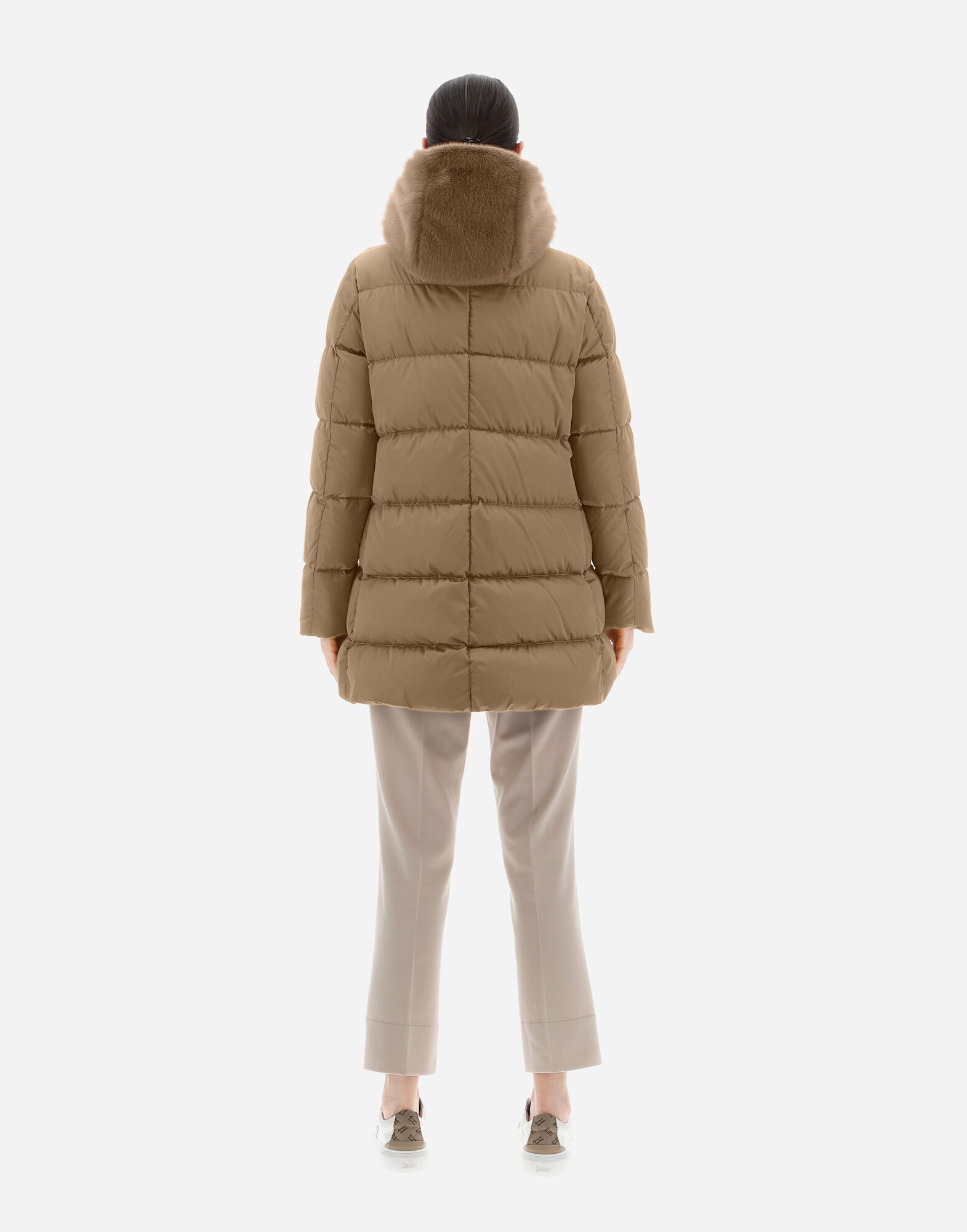 Herno faux sales fur jacket