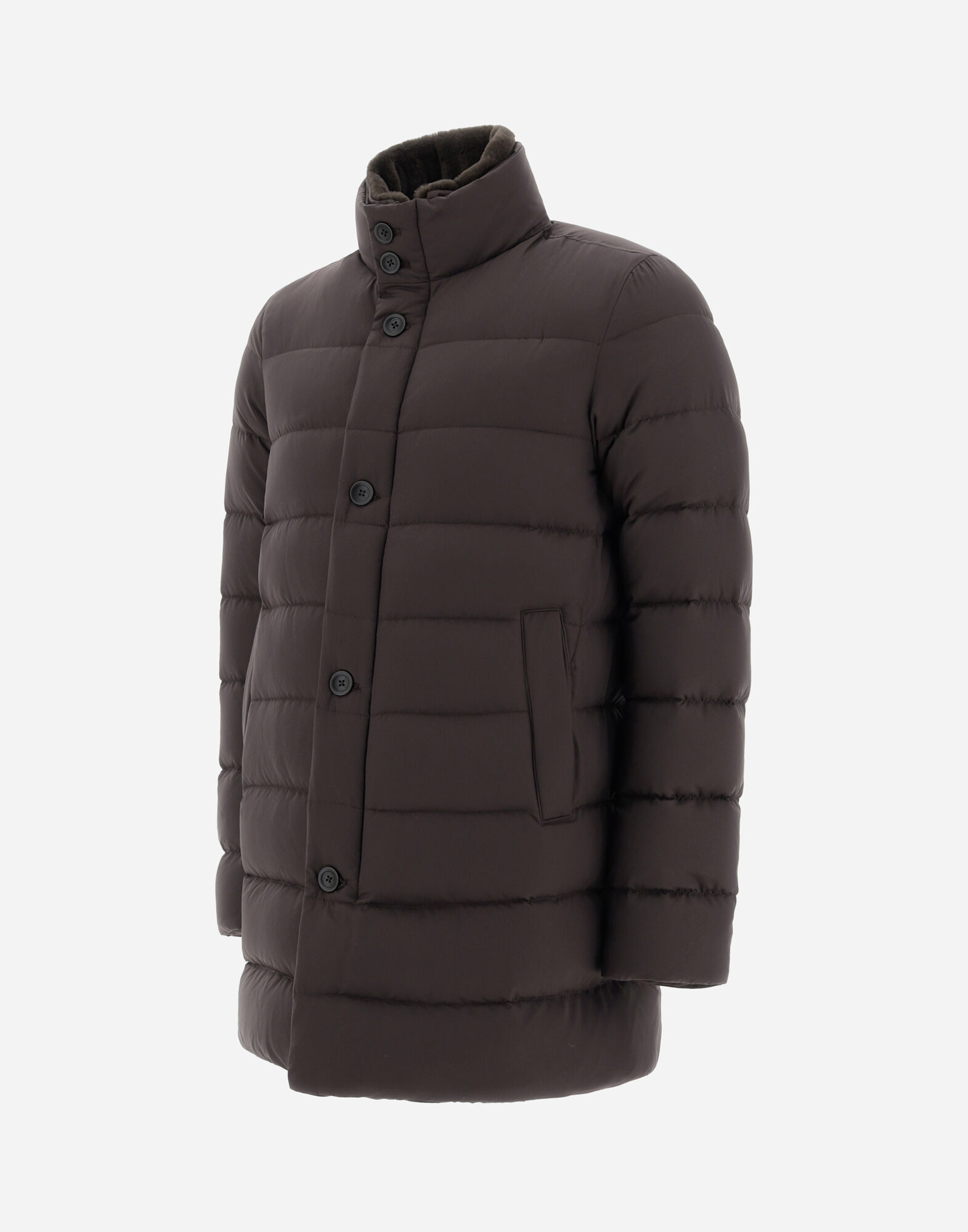 MONOPETTO PIUMINO HERNO UOMO MAIN in Dark Brown for Men Herno
