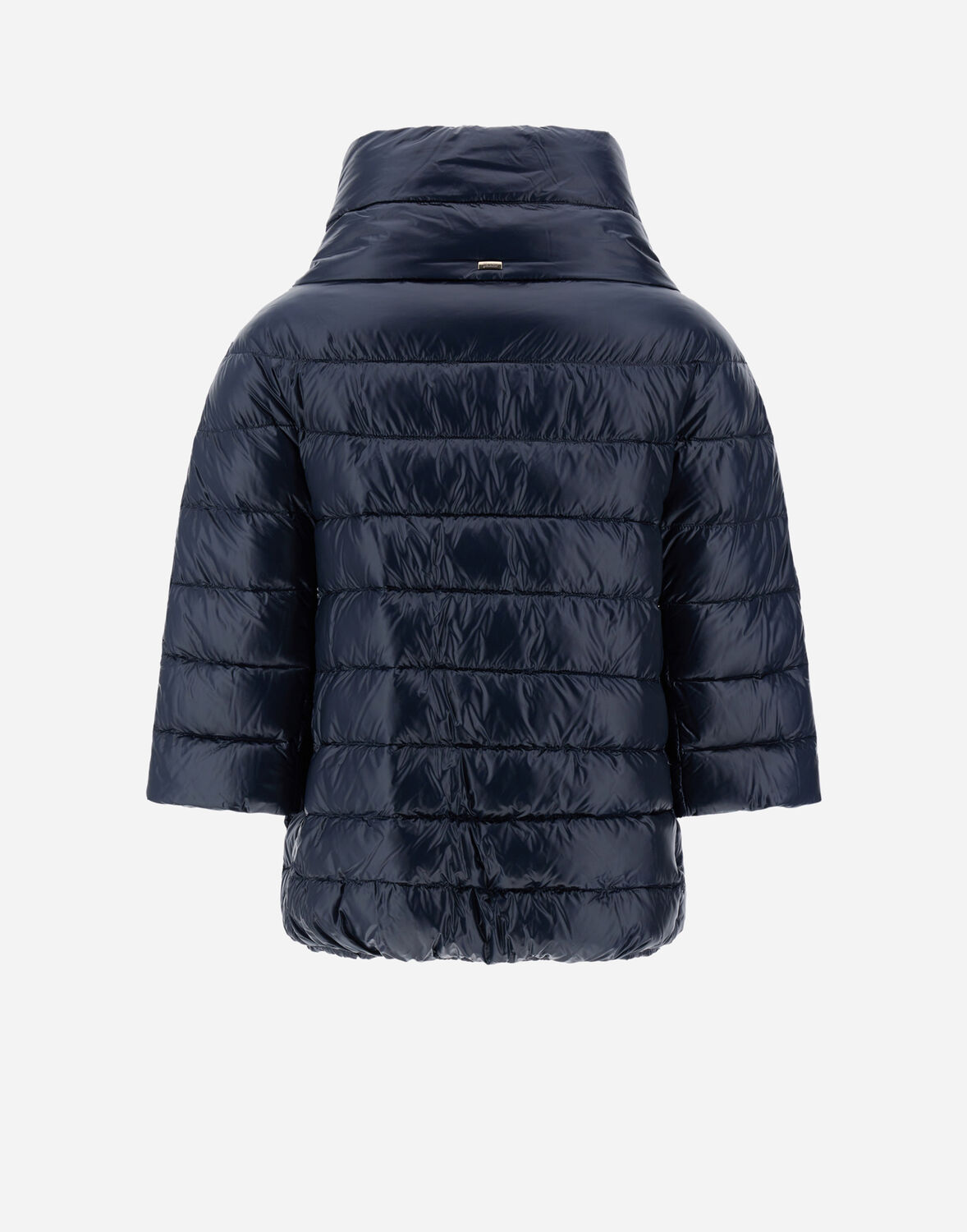 Herno Aminta Puffer Jacket In Navy Blue
