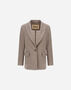 Herno BLAZER IN LINEN PINSTRIPE Chantilly GA000298D171351985