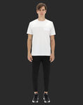Herno LAMINAR COMPACT JERSEY BIMATERIAL T-SHIRT WITH LAMINAR LOGO White JG003UL520001000