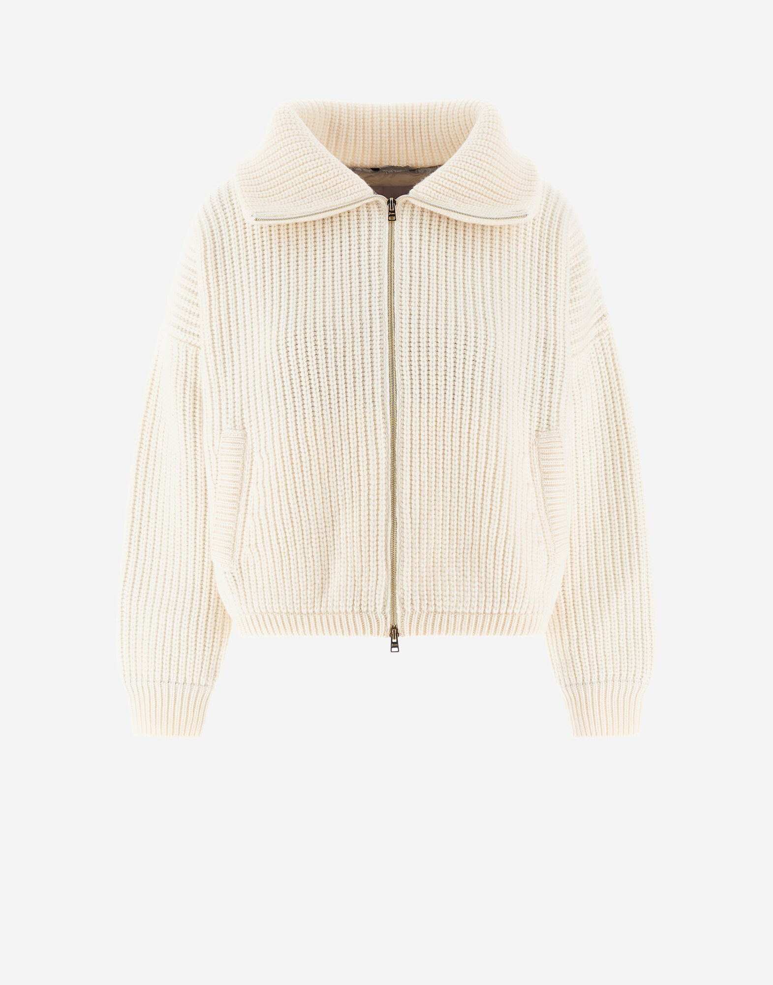 CARDIGAN RESORT EN INFINITY en Blanc pour femme Herno