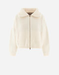 Herno RESORT CARDIGAN IN INFINITY White MC00034DR702211000