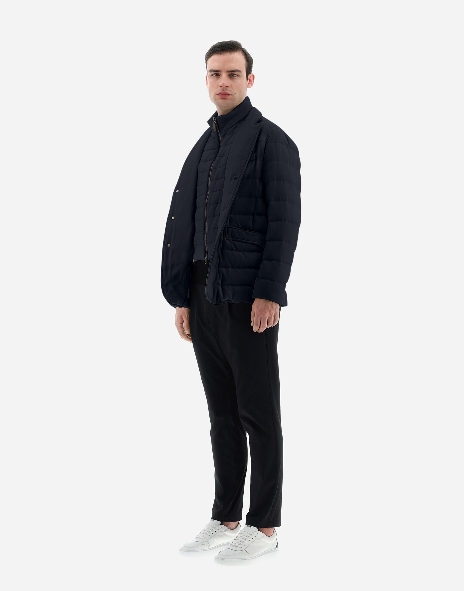 Herno on sale navy jacket