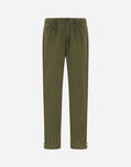 Herno LIGHT NYLON STRETCH TROUSERS Light Military PT000041U12431SZ7730