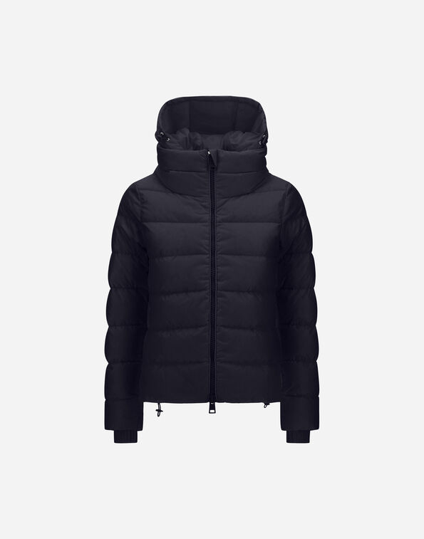 Herno HIGH-NECK JACKET IN NYLON CHAMONIX Navy Blue PI002270D12004Z9200