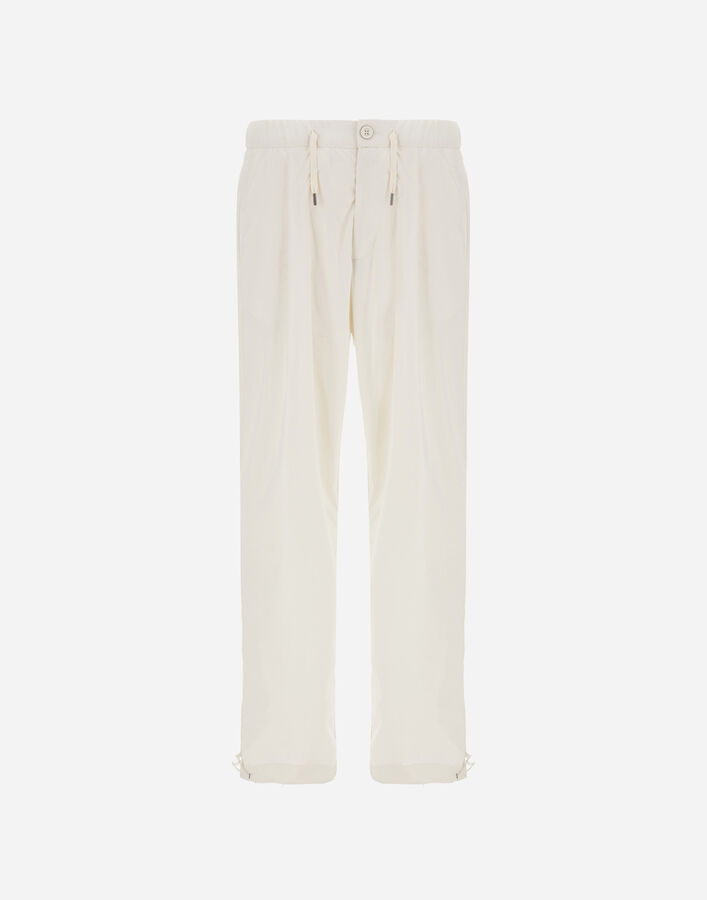 Herno RESORT TROUSERS IN LIGHTWEIGHT STRETCH NYLON White PT00002UR12431SZ1000