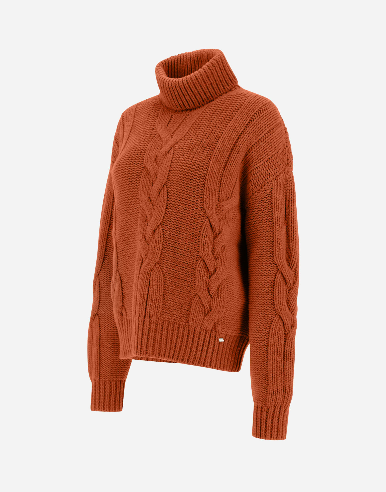 SWEATER IN COMFY INFINITY in Orange for Women Herno