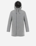Herno SCUBA WOOL RESORT PARKA WITH INTERNAL ECOFUR Light Grey PI063UR331859410