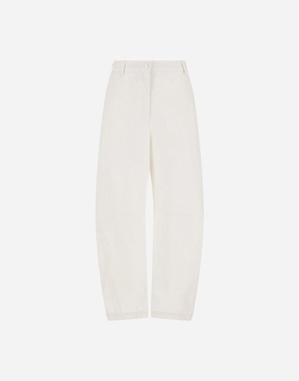 Herno COTTON FEEL TROUSERS Natural PT000230D125311100