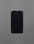 Herno LAMINAR TANK TOP IN LIGHT KNIT Black MG00009DL720929300