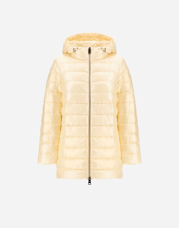 Herno RESORT A-SHAPE JACKET IN NYLON ULTRALIGHT Light Yellow PI00133DR12017Z3007