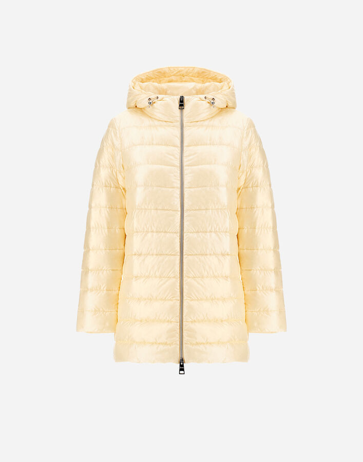 Herno RESORT A-SHAPE JACKET IN NYLON ULTRALIGHT Light Yellow PI00133DR12017Z3007