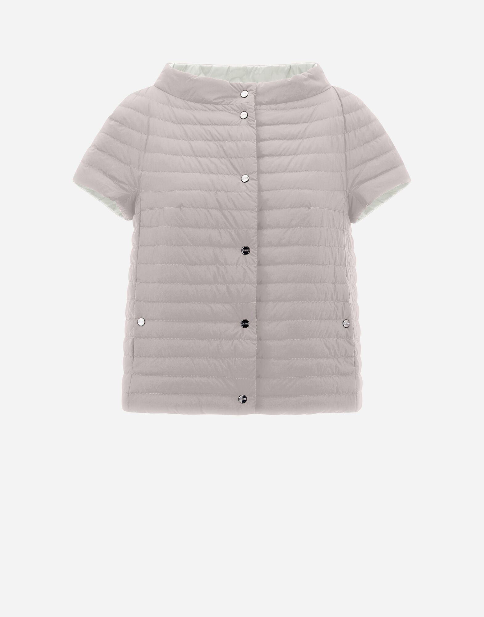 PIUMINO NUAGE REV. NYLON ULTRALIGHT HD in White Grey for Women