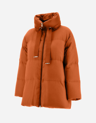 レディース PIUMINO MEDIO CASHMERE SETA HD オレンジ | Herno® (ヘルノ)