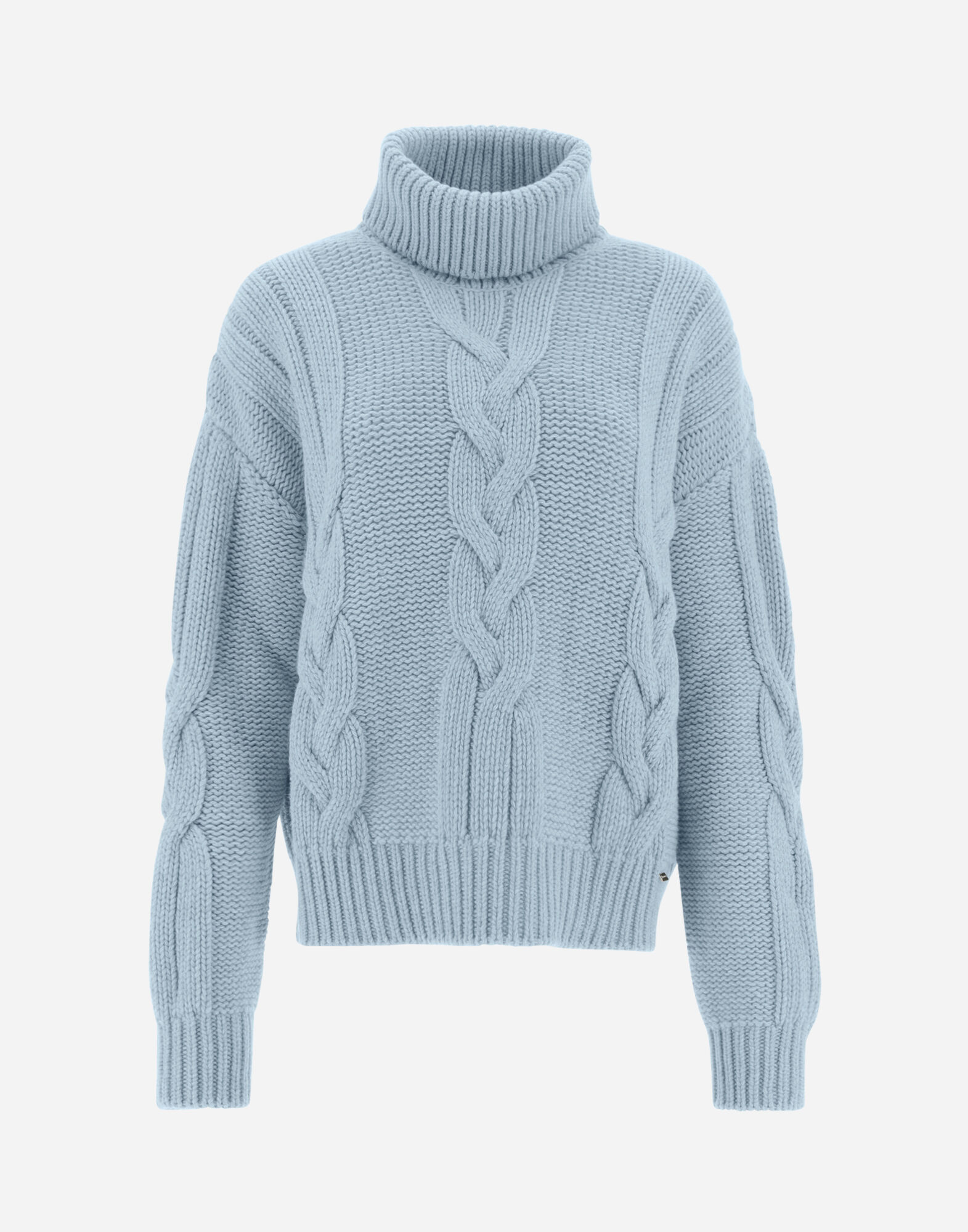 SWEATER IN COMFY INFINITY in Light Blue for Women Herno