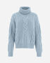 Herno SWEATER IN COMFY INFINITY Light Blue ML000003D701609004