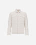 Herno RESORT SHACKET IN LIGHT CORDUROY White PI00106UR132651000
