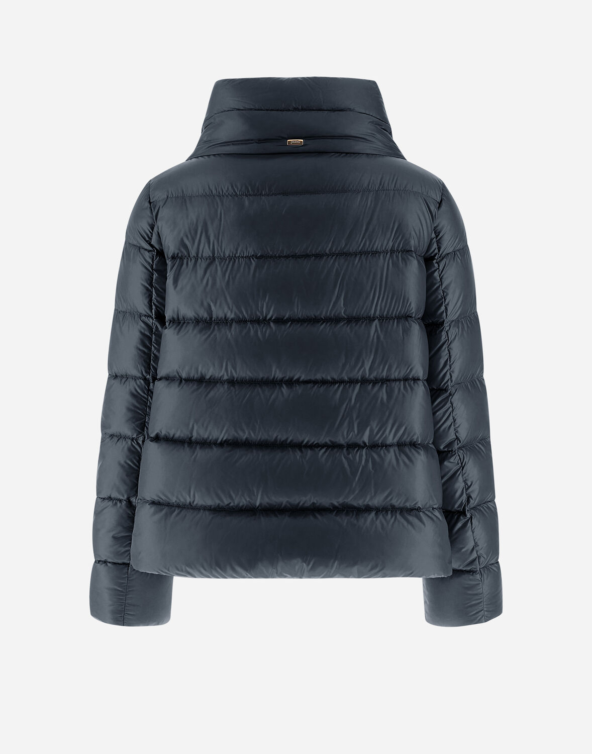 Herno Cape In Nylon Ultralight In Navy Blue