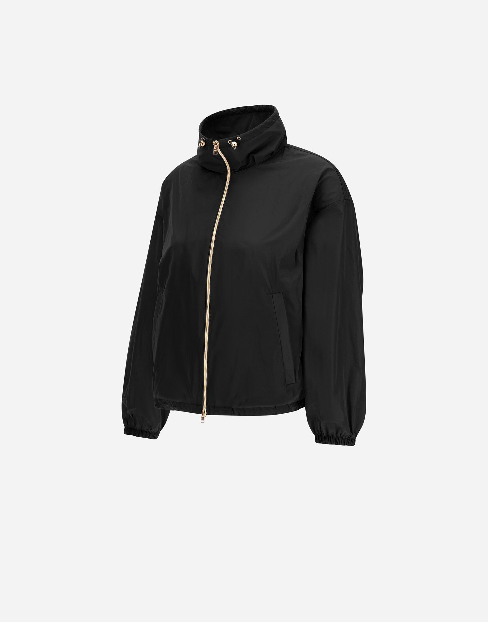 NEW TECHNO TAFFETA JACKET in Black for Women | Herno®